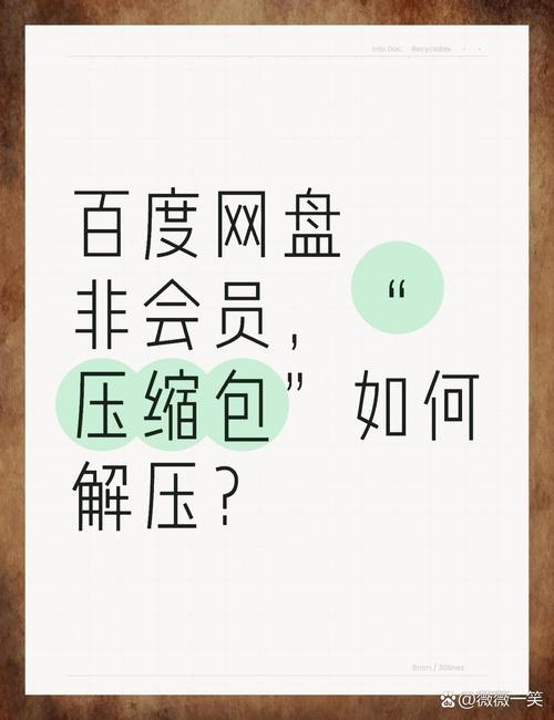 百度网盘非会员如何解压文件插图