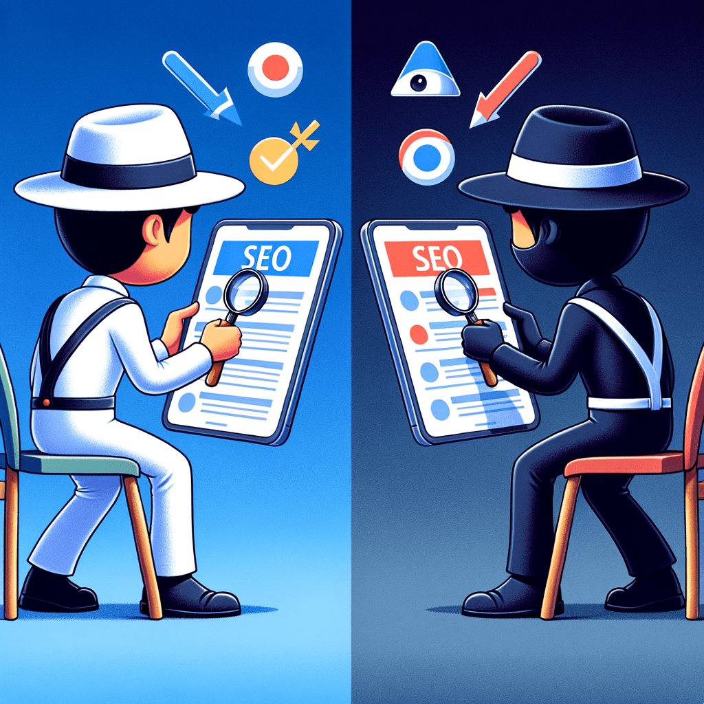 白帽SEO与黑帽SEO，搜索引擎优化策略对比插图