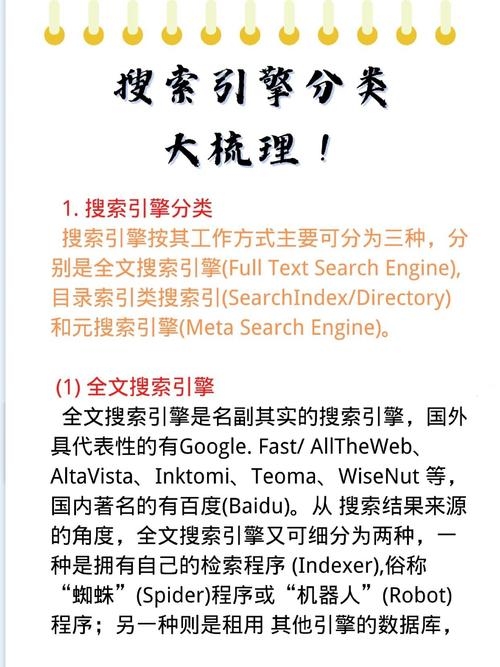 常见搜索引擎分类介绍插图