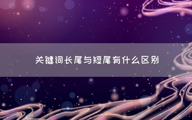 长尾关键词与短尾关键词的区别插图