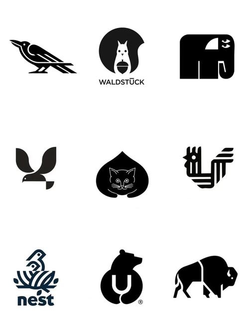 创意极简Logo，简约之美的艺术展现插图