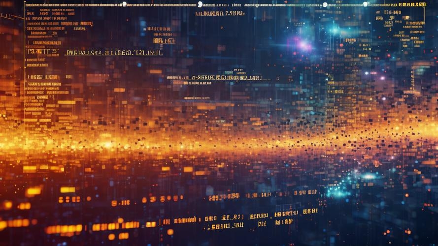 电脑特效代码，创造视觉奇观的编程艺术插图