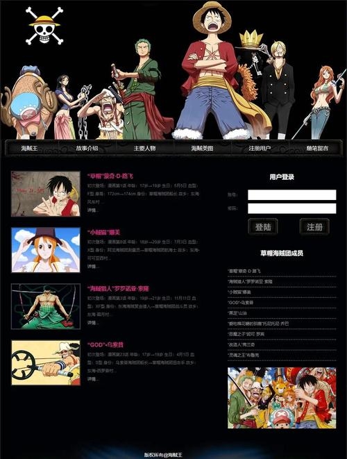 动漫网站设计灵感探索插图