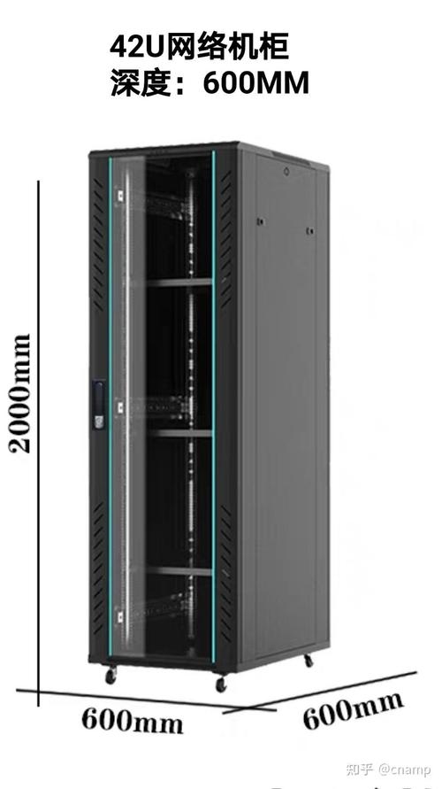 服务器机柜中的U指高度单位插图