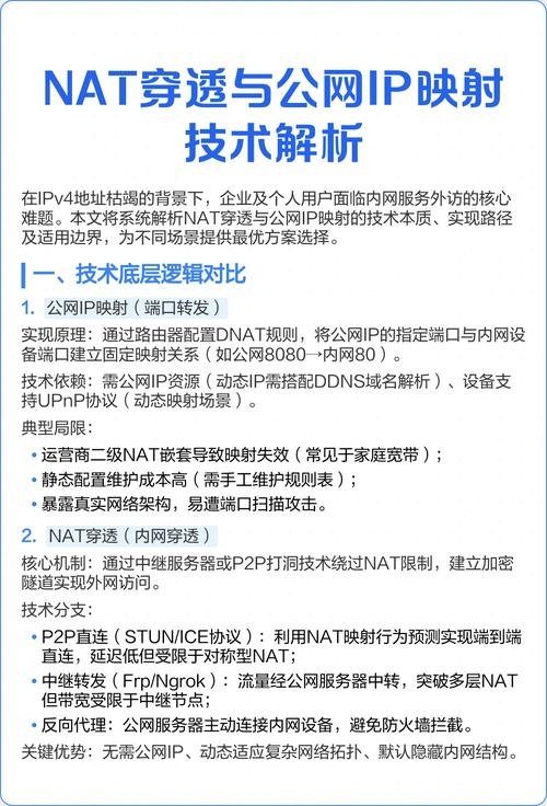 公网IP映射到服务器的实践与解析插图