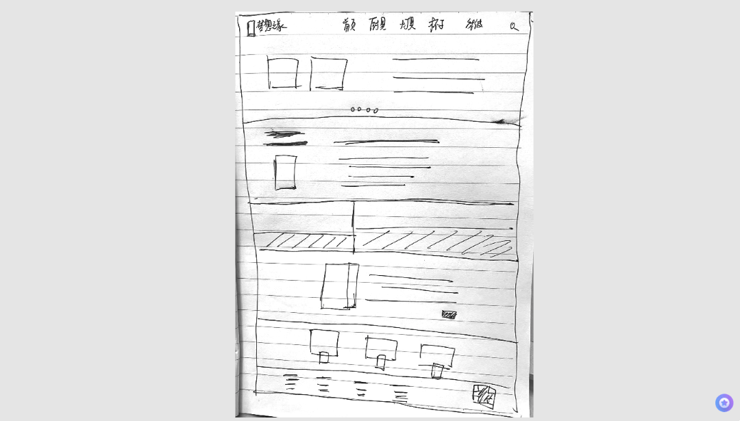 简单网页设计手稿,从构思到实现的艺术之旅插图 简单网页设计手稿,从构思到实现的艺术之旅插图