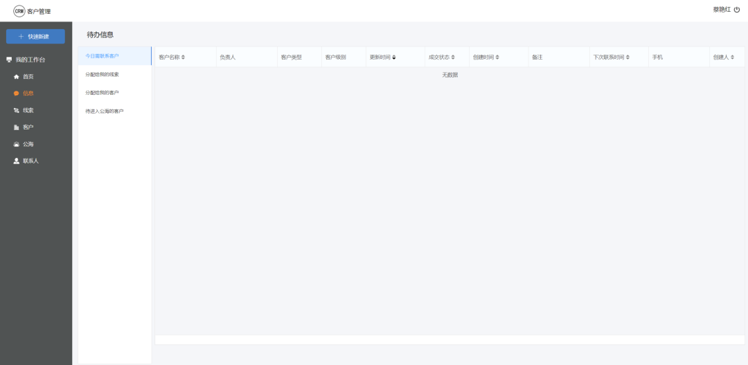 简单CRM客户管理系统插图