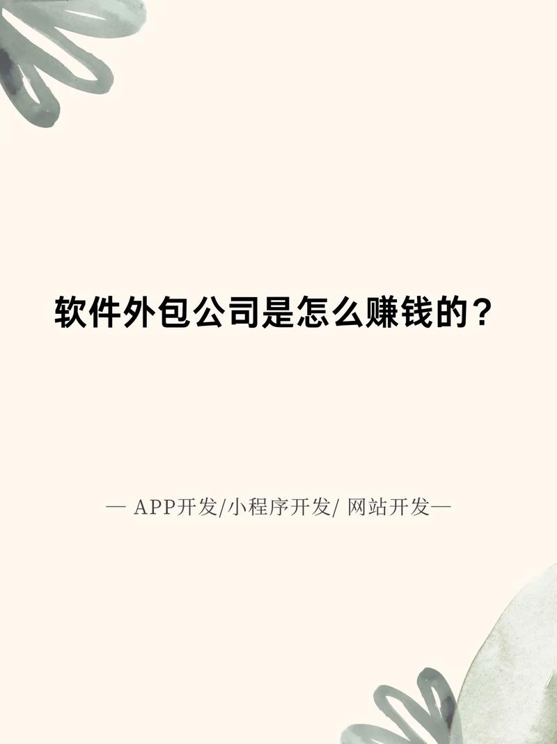开软件外包公司是否赚钱？插图