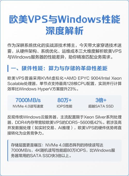 美国VPS选择与欧洲Windows VPS的区别探讨插图