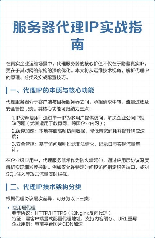 每日代理服务器IP，探索、应用与优化插图