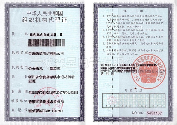 企业机构代码证的重要性及其应用插图