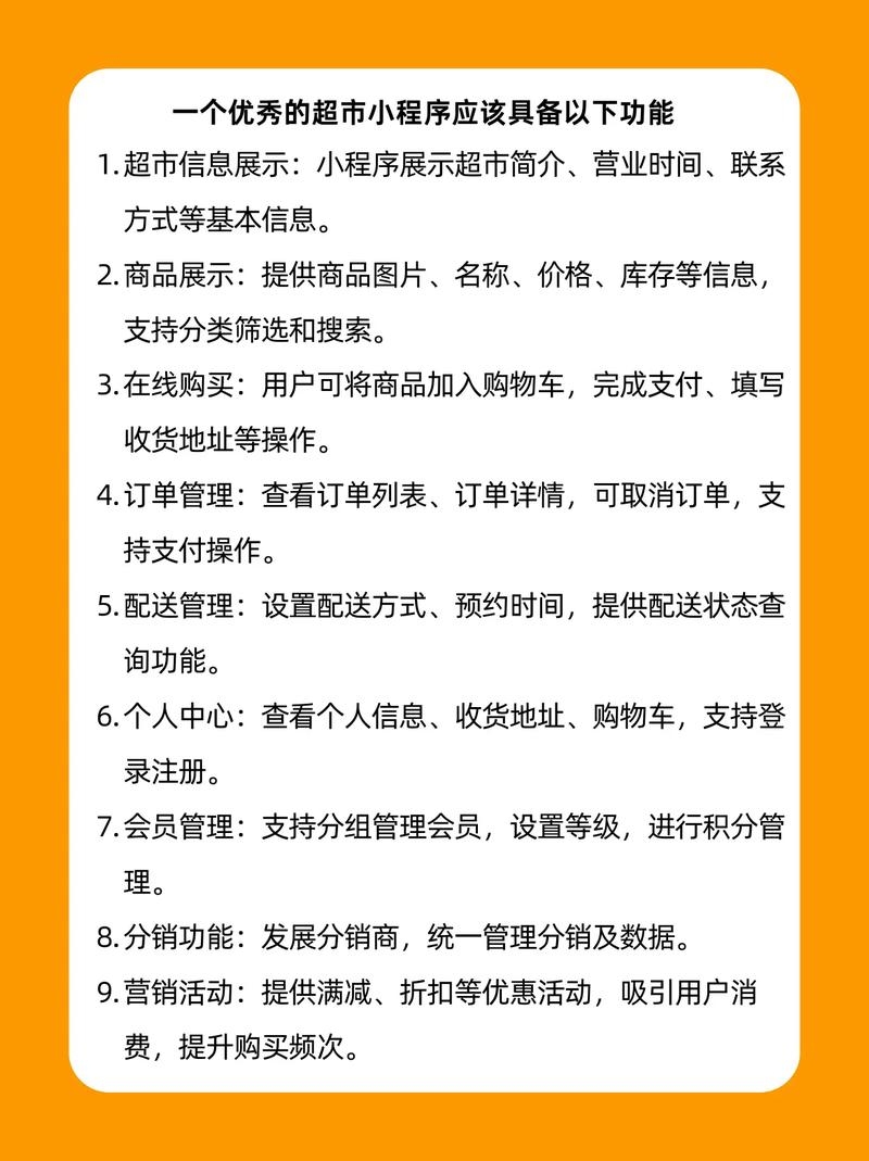 如何创建超市线上购物小程序？插图