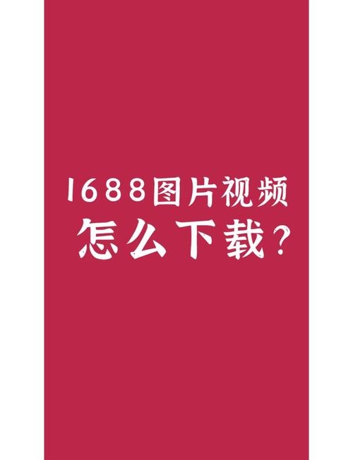 如何下载1688平台上的视频插图
