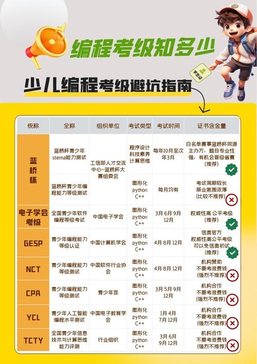 少儿编程报名指南，等级考试费用概述插图