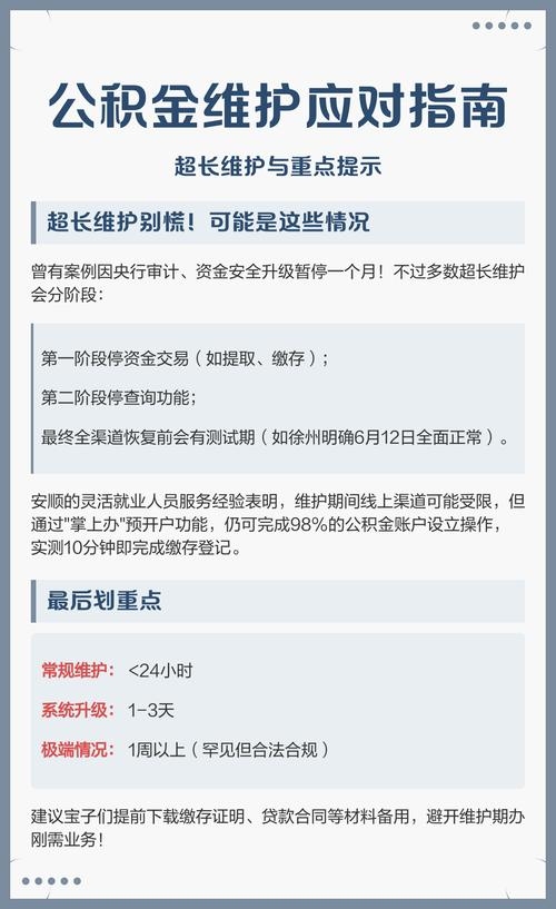 上海公积金网站维护时间及影响因素解析插图