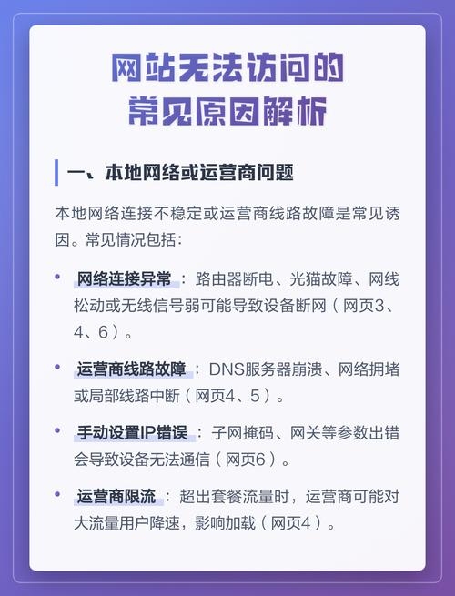 网页无法访问原因及解决方法探究插图