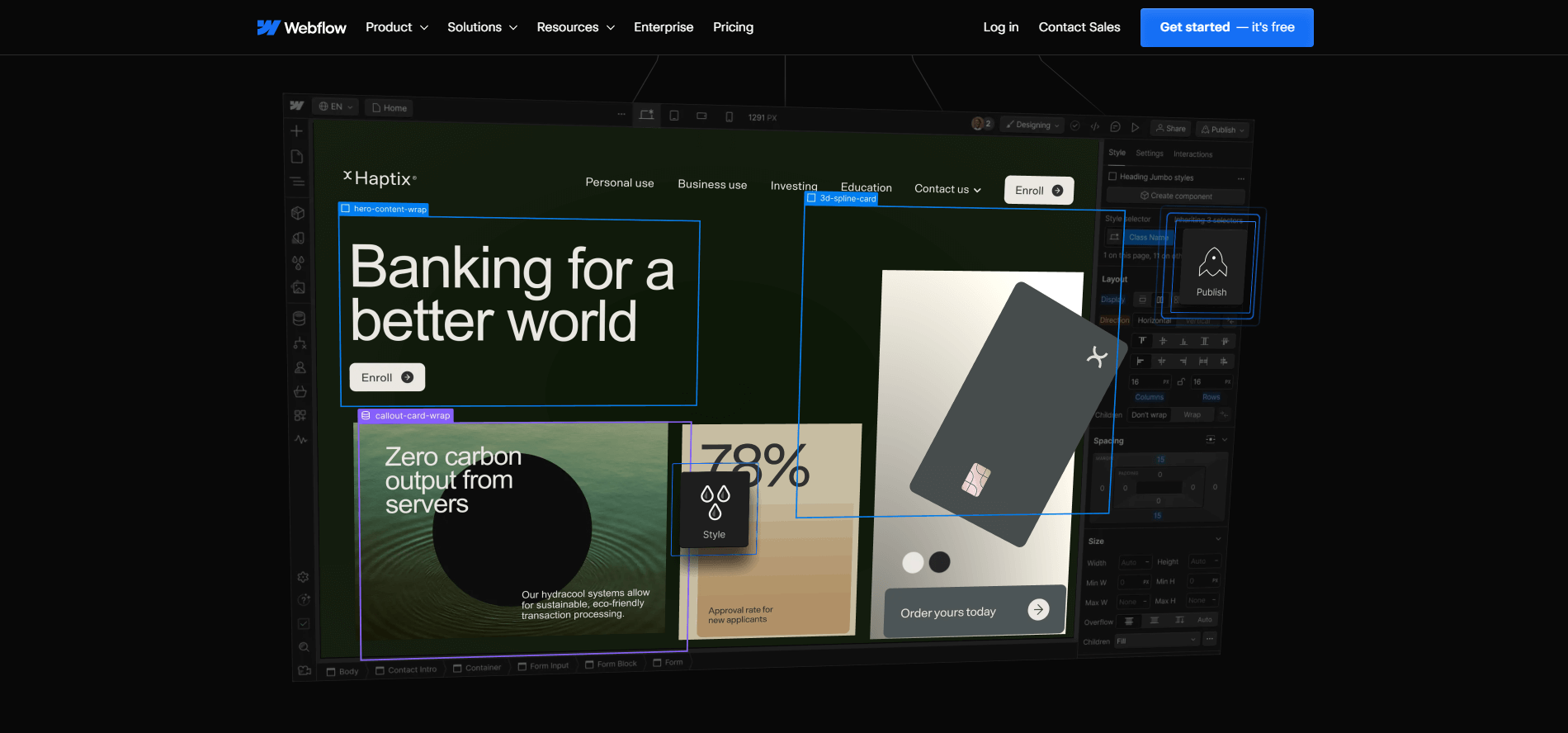 网页制作工具中的高效工具选择插图