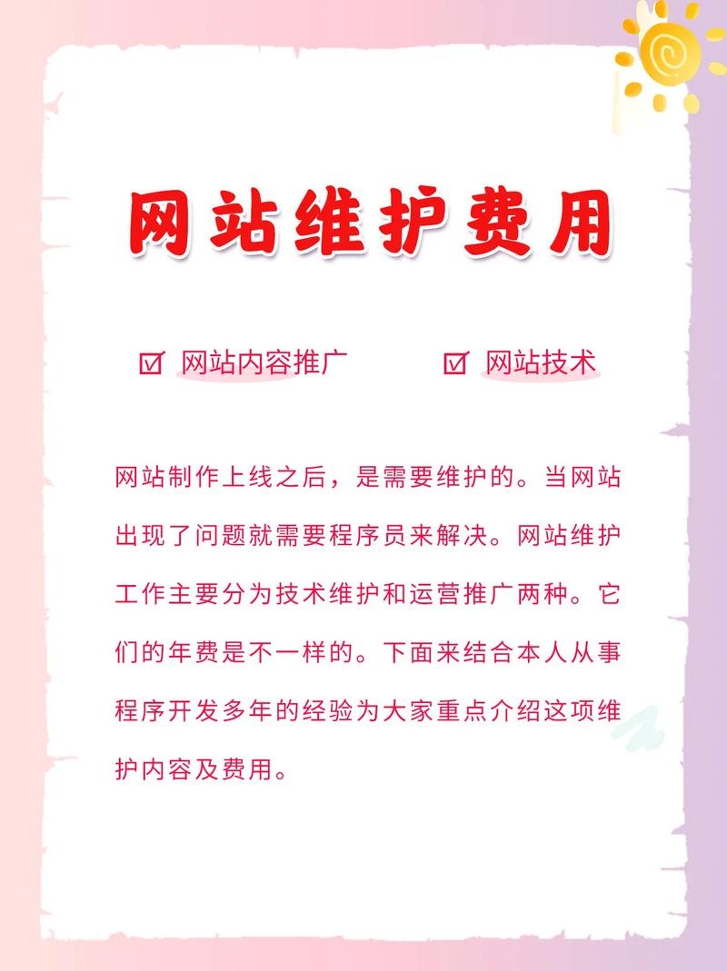 网站资源非永久，需定期维护与续费插图