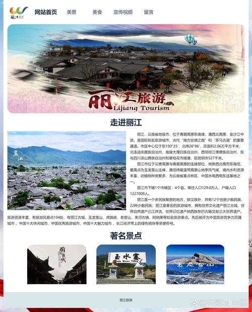 丽江网页设计，传统与创新的完美结合插图