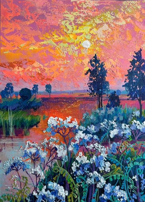 探索俄罗斯搜索引擎，寻找颜色的艺术插图