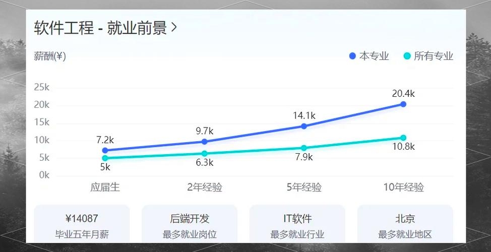 软件开发工程师的年薪,行业趋势与影响因素分析插图 软件开发工程师的年薪,行业趋势与影响因素分析插图