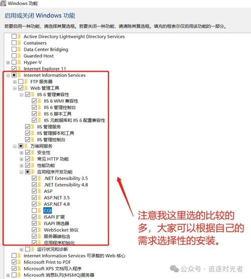 IIS服务器安装教程与无线打印服务设置指南插图