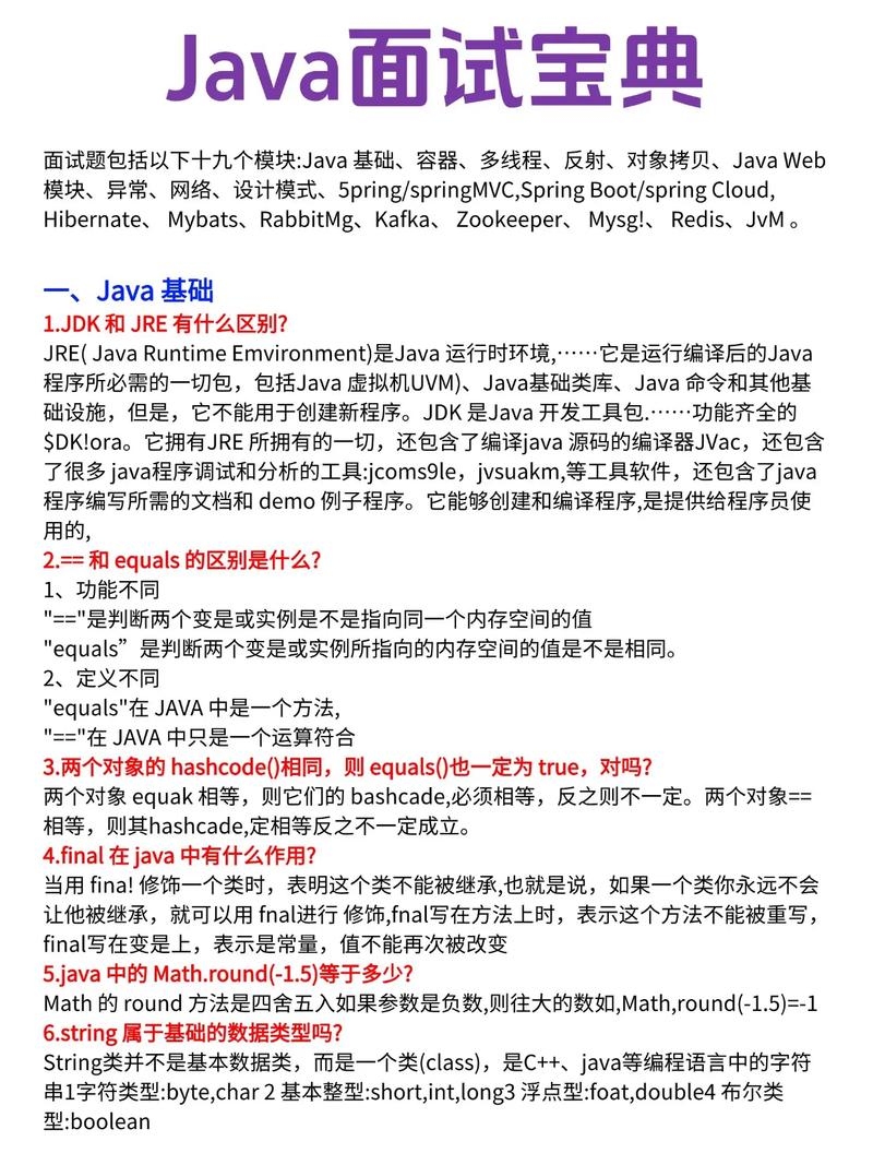 Java高级面试题及答案整理插图