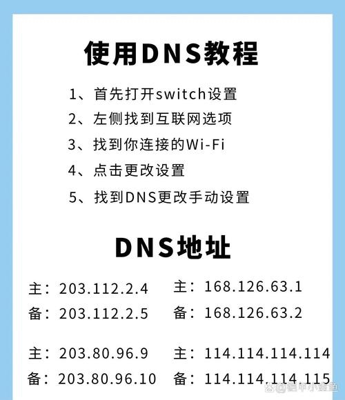 Switch日服DNS地址优化指南插图