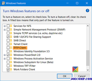 Windows内置功能，如何启动TFTP服务器插图