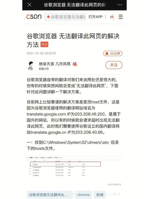 Google翻译无法建立网络连接的问题解析插图