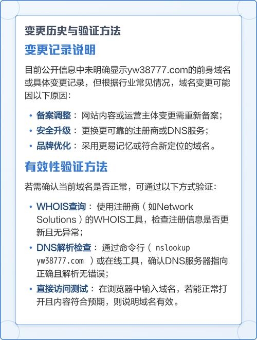 yw38777域名查询备案解析插图 yw38777域名查询备案解析插图