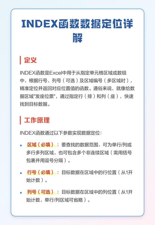 Excel中INDEX函数详解，返回值与位置定位技巧介绍插图