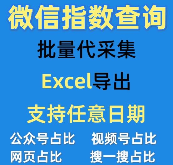 微信指数批量查询工具，快速掌握微信数据的新利器插图