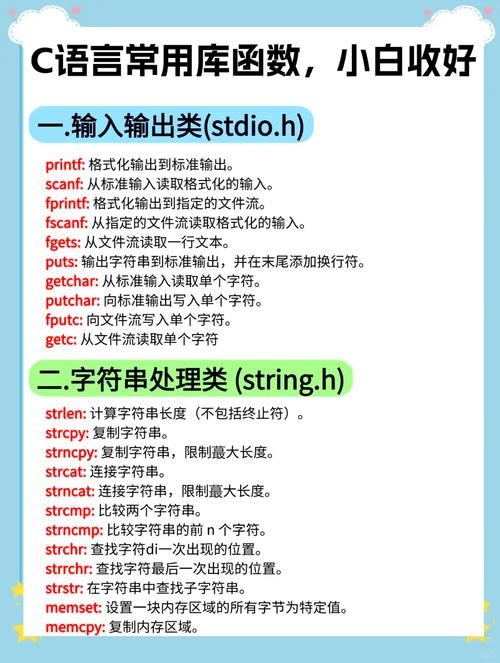 C语言标准库中的数学函数库，三角函数、幂对数及其他功能简介，探讨使用math.h头文件中函数的必要性及其重要性。什么情况下应考虑调用这些数学库？如何恰当应用以提高编程效率和质量？插图