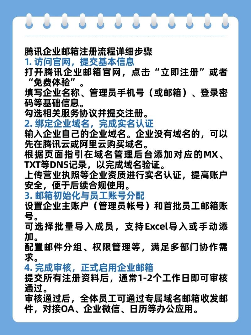 注册腾讯企业邮箱的流程及所在企业的选择与考量插图