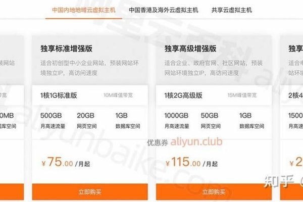 阿里云服务器与虚拟主机区别大 详解各有优势-百挑一