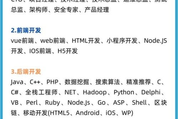 程序员最吃香的五个岗位-百挑一