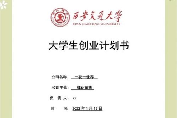 大学生创新创业项目计划书通用版-百挑一