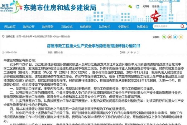 东莞住建局官方网站首页概览-百挑一