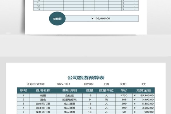 打造一个旅游公司网站，预算与费用分析-百挑一