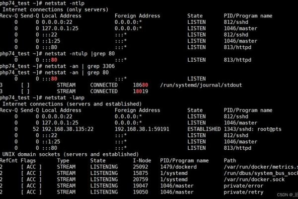 服务器端口检测命令详解-百挑一