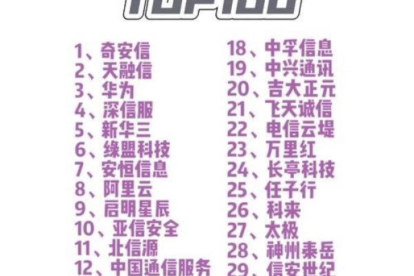 国内顶尖网络安全公司一览-百挑一