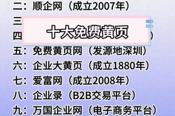 关于免费收录公司黄页的B2B网站平台介绍及搜索引擎选择-百挑一
