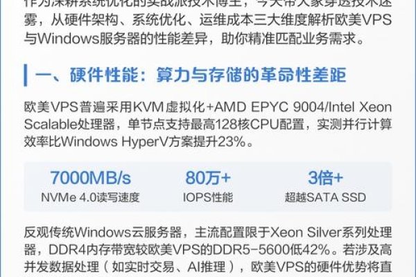 美国VPS选择与欧洲Windows VPS的区别探讨-百挑一