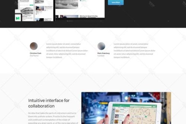 企业官网首页设计模板资源获取指南，下载与定制教程-百挑一