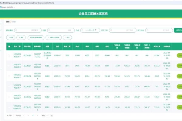 人事薪资管理系统，员工信息统一管理-百挑一