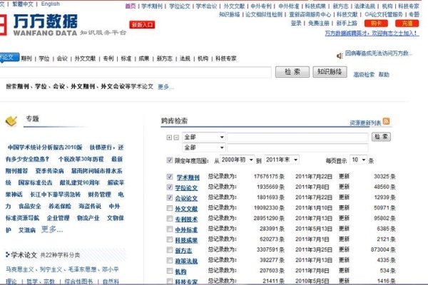 万方数据库网站介绍-百挑一