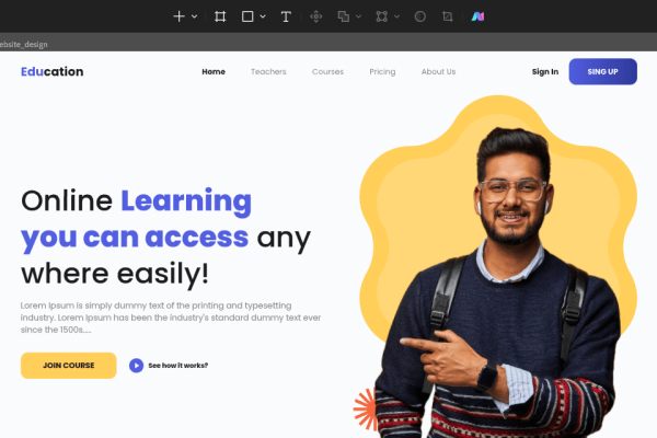 网页界面设计的特点及其影响力-百挑一
