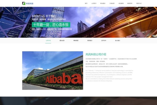 网页制作科技公司简介-百挑一