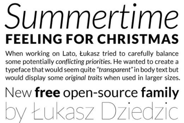 网站设计中的常用英文字体-百挑一